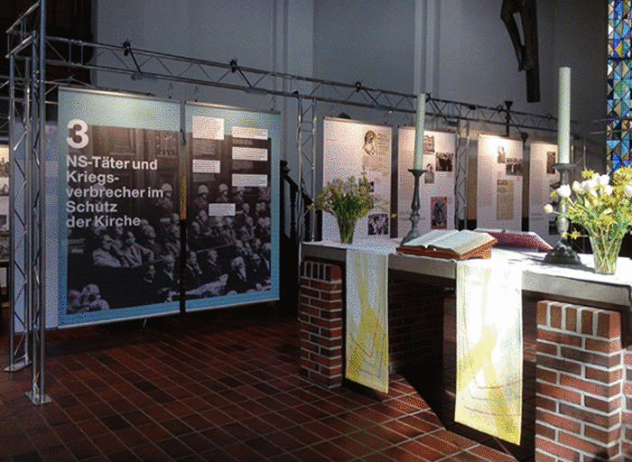 Die Ausstellung in Kaltenkirchen (St. Michaelis)